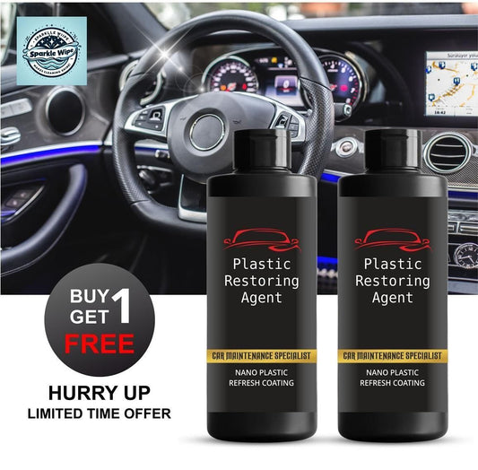 Nano Plastic Revitalizing Coating Agent for Car – 100ml (1+1 FREE)